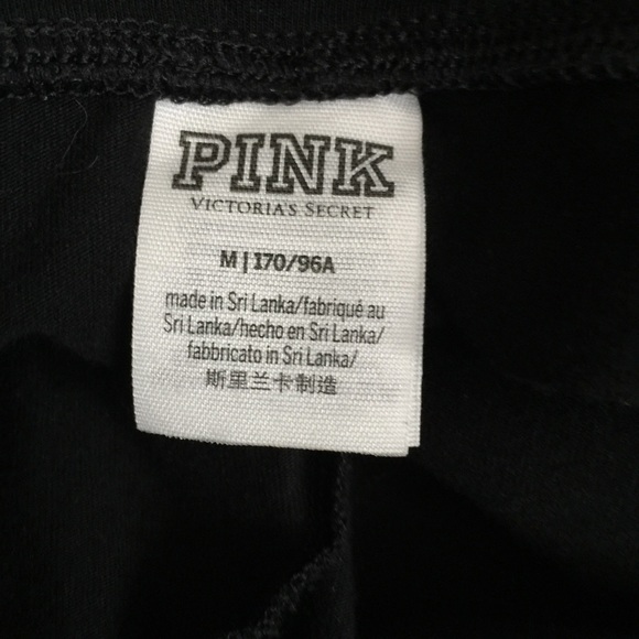 VS Pink neon shirt sz S & black gray jogger Sz M - Picture 13 of 16